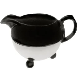 MARIAGE FRÈRES Crémier « ART DECO » ceramique noire- Ceramic Teapot|Art DéCo 1930 Tea Set