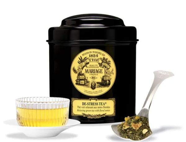 MARIAGE FRÈRES DE-STRESS TEA- Green Tea|Fruity & Flowery