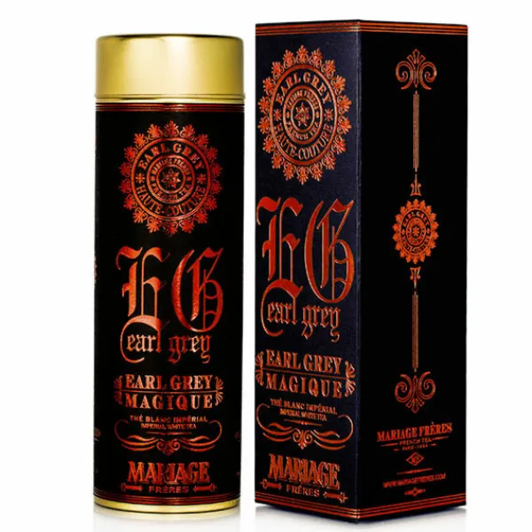 MARIAGE FRÈRES EARL GREY MAGIQUE - Thé blanc organique à la bergamote- White Tea|Fruity & Flowery