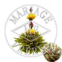 MARIAGE FRÈRES FLEUR D'ORIENT - bourgeon de thé vert au jasmin,rose et fleur de souci- Jasmine|Green Tea