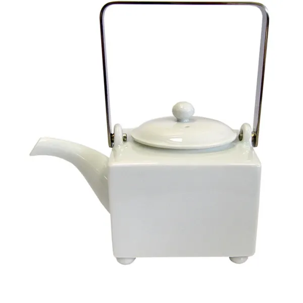 MARIAGE FRÈRES LOUKOUM porcelain teapot white- Porcelain Teapot|Teapots And Teacups