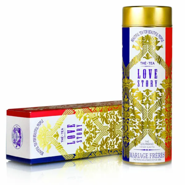 MARIAGE FRÈRES LOVE STORY - Thé noir gourmand- Black Tea|Fruity & Flowery
