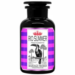 MARIAGE FRÈRES RIO SUMMER - Rooibos rouge glacé à la menthe,maté et açaí- Iced Tea|French Summer Tea