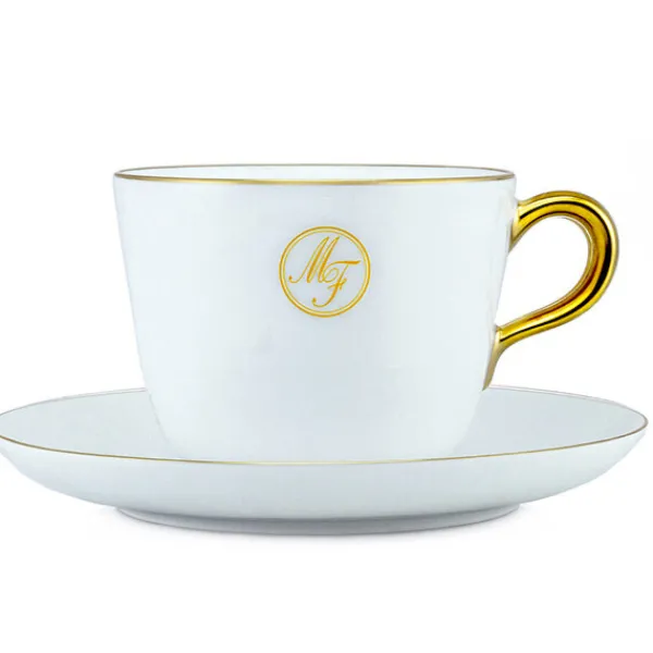 MARIAGE FRÈRES Tasse et s/tasse « Héritage »- Tea Cups & Mugs|Teapots And Teacups