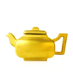 MARIAGE FRÈRES Théière « DES LÉGENDES » ceramique email or mat- Ceramic Teapot|Teapots And Teacups