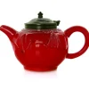 MARIAGE FRÈRES Théière « FORTUNE » ceramique rouge- Ceramic Teapot|Teapots And Teacups