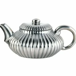MARIAGE FRÈRES Théière « IMPERIAL FLOWER » ceramique platine- Ceramic Teapot|Teapots And Teacups