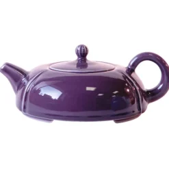 MARIAGE FRÈRES Théière « IMPERIAL MOON » ceramique pourpre- Ceramic Teapot|Teapots And Teacups