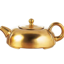MARIAGE FRÈRES Théière « IMPERIAL MOON » ceramique or mat- Ceramic Teapot|Teapots And Teacups