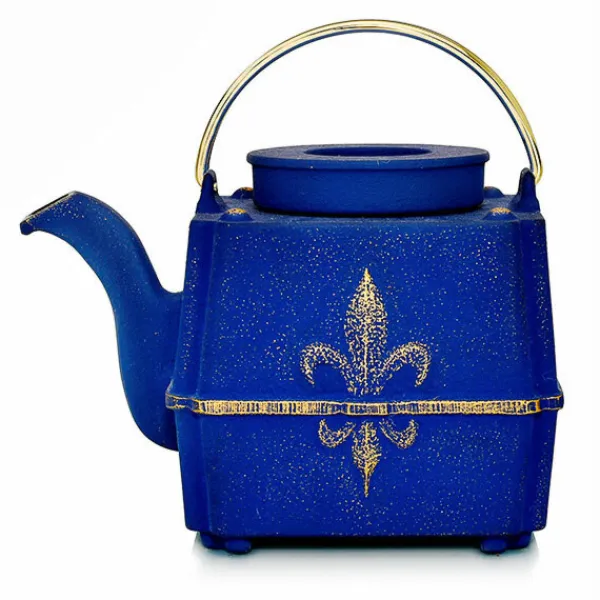 MARIAGE FRÈRES Théière en fonte FILS DE FRANCE - bleu- Cast-Iron Teapot|Teapots And Teacups