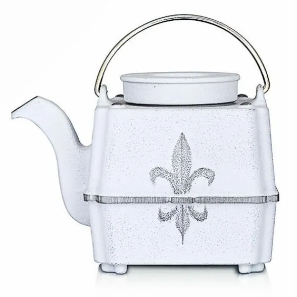 MARIAGE FRÈRES Théière en fonte FILS DE FRANCE - blanche- Cast-Iron Teapot|Teapots And Teacups