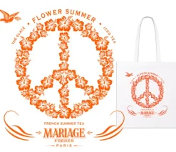 MARIAGE FRÈRES TOTE BAG 'FLOWER SUMMER'- Tote Bags 'flower Summer'|Tote Bags 'flower Summer'