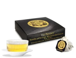MARIAGE FRÈRES VERT PROVENCE - Mousseline de thé vert en sachet individuel- Green Tea|Fruity & Flowery