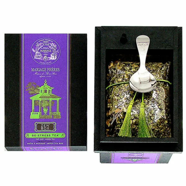 MARIAGE FRÈRES ZEN BOX - De-Stress Tea- Green Tea|Fruity & Flowery